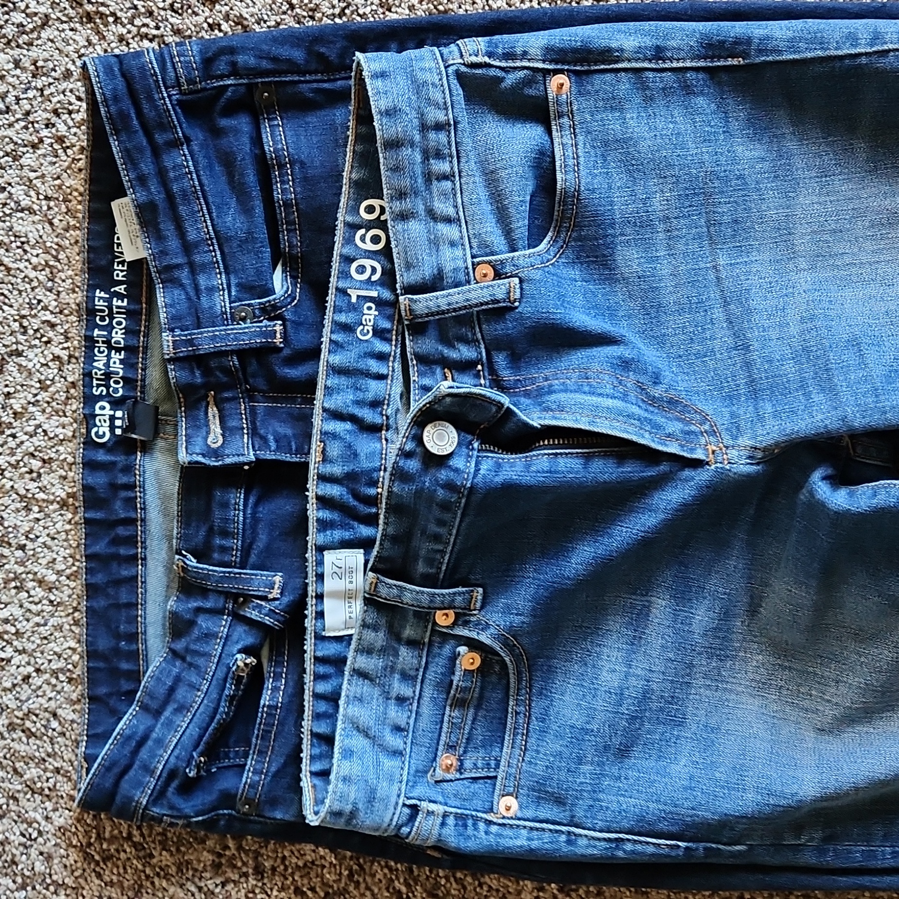 Lot Of 2 Gap Jeans